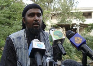 Al Shabaab's spokesman Rage addresses a news conference in Mogadishu, in reaction to the just concluded AU Summit Al Shabaab's spokesman Rage addresses a news conference in Mogadishu, in reaction to the just concluded AU Summit